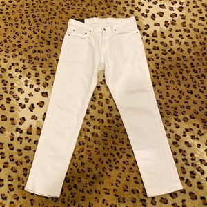 Abercrombie white jean